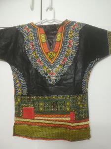 Kids Costumes to Hire - African Black Top & Shorts - boy (5-6)